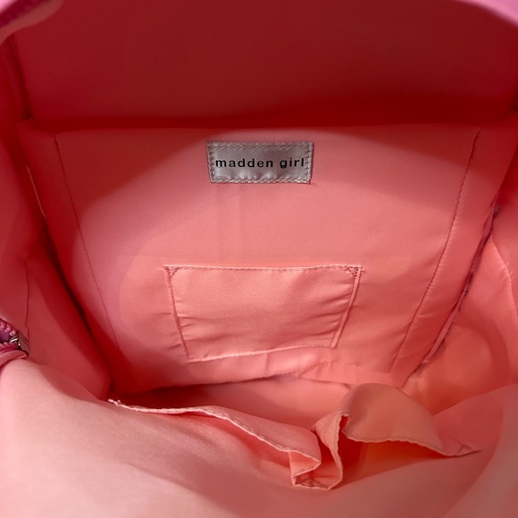 *New* Steve Madden (Madden Girl) Pink Backpack and Lunch Box Set - Picture 10 of 16
